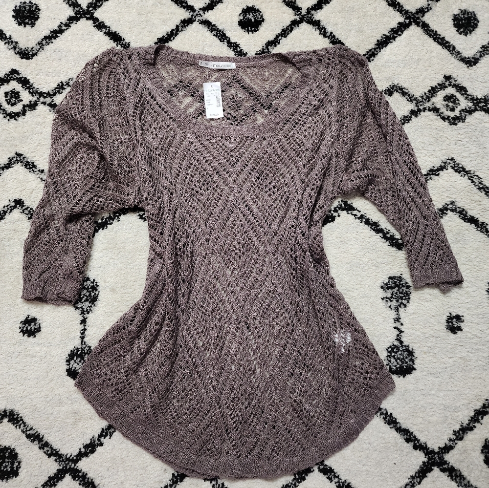 Matrices knit sweater cardigan